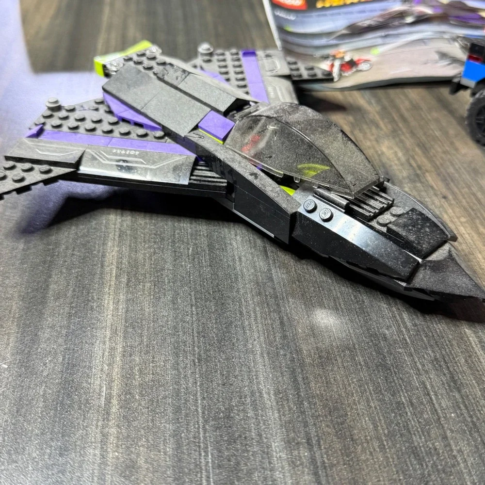 LEGO‎ Marvel Super Heroes Black Panther Pursuit 76047 Jet Car Set
